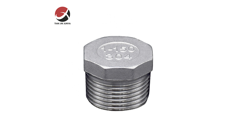 不(bu)鏽鋼六(liu)角螺塞(sai)管件