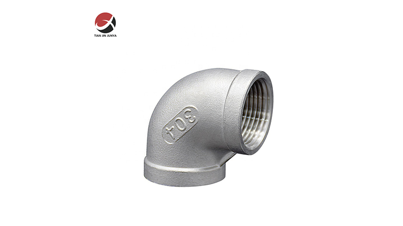 不鏽鋼鑄(zhù)造90°内螺紋等徑(jing)彎頭