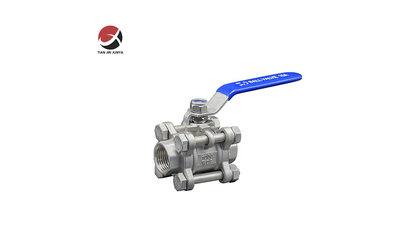 不鏽鋼(gang)三片式内螺(luó)紋球閥